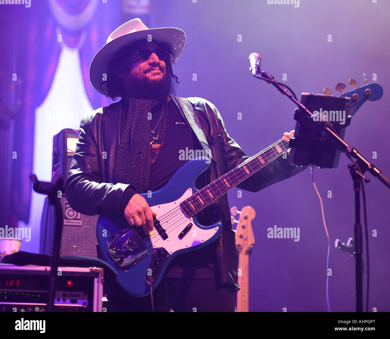 HOLLYWOOD, FL - JANUARY 21: Don Was performs during the 40th Anniversary of The Last Waltz at the Seminole Hard Rock Hotel & Casino on January 21, 2017 in Hollywood, Florida   People:  Don Was Stock Photo