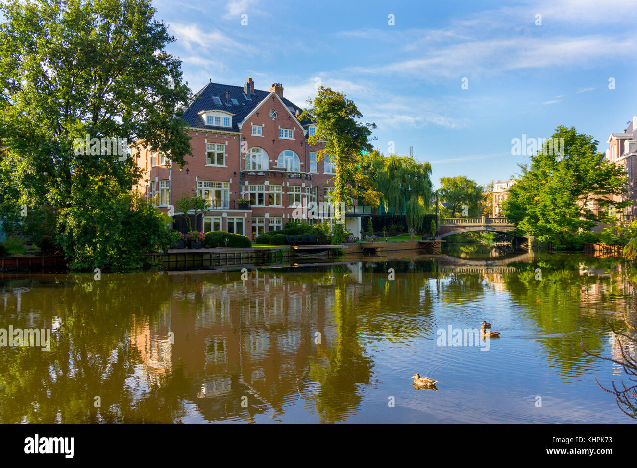 Luxury real estate in Amsterdam Stock Photo Alamy