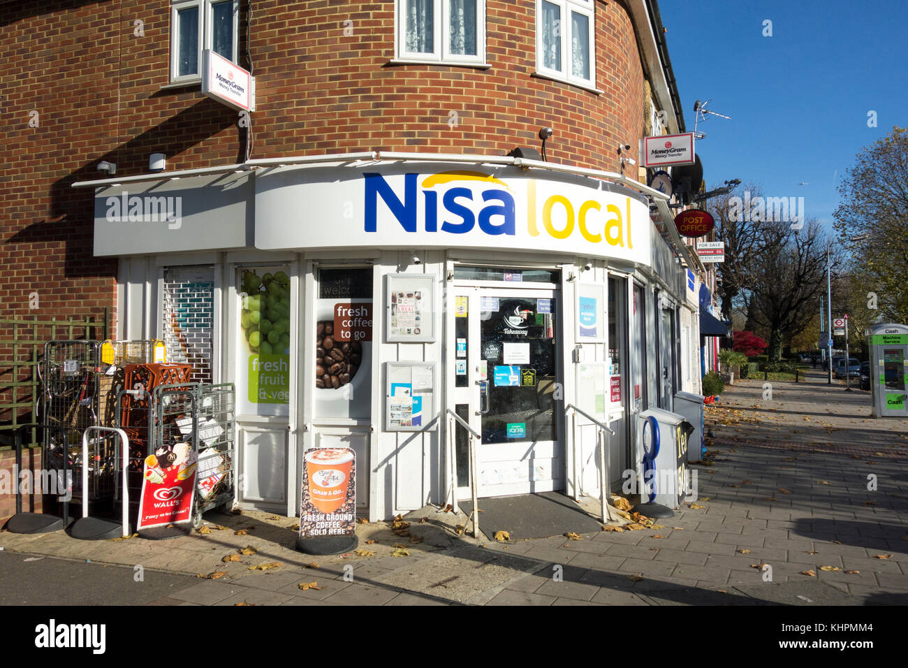 A Nisa Local store in Chiswick, South West London, UK Stock Photo