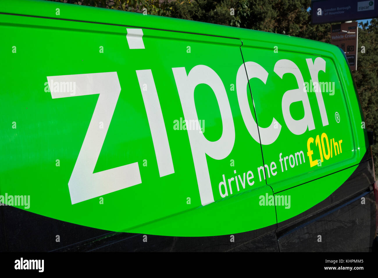 Zipvan and Zipcar self-drive van rental in London, UK Stock Photo - Alamy