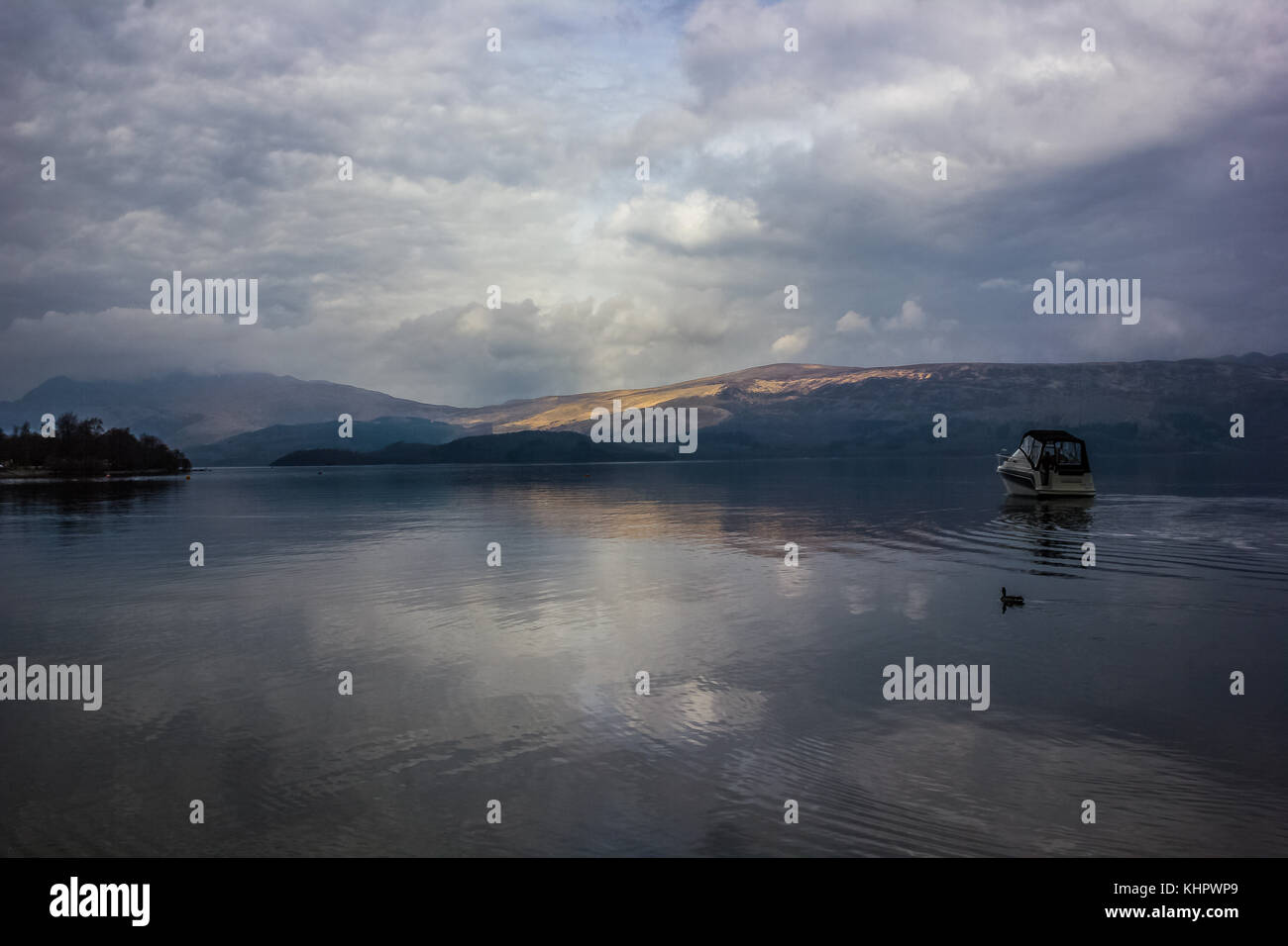 Loch Lomondar Stock Photo