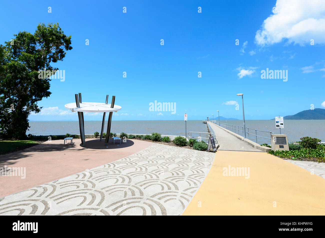 View of Cardwell waterfront near the jetty, Far North Queensland, FNQ, Australia Stock Photo Alamy