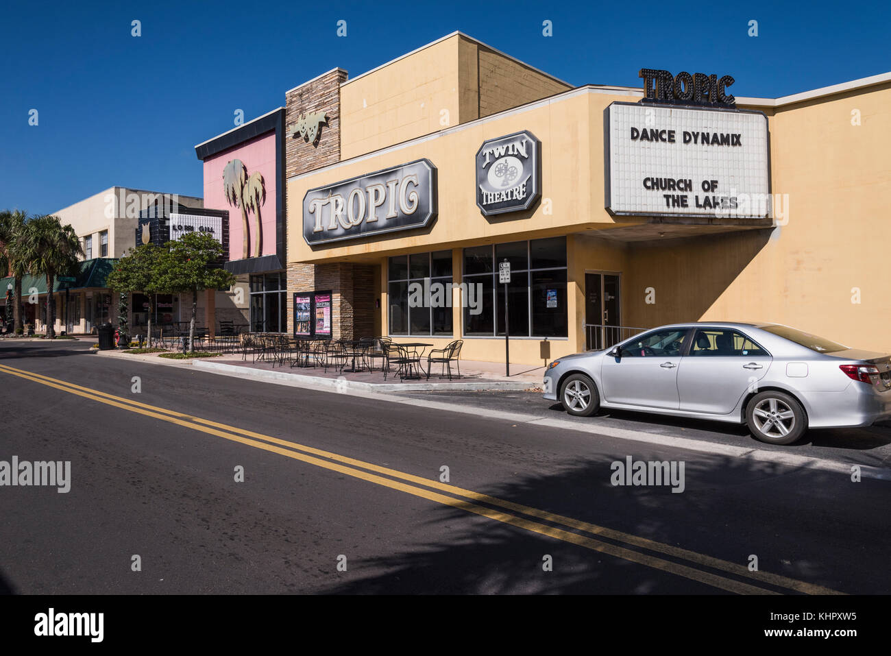 Tropic Theater Leesburg, Florida USA Stock Photo Alamy