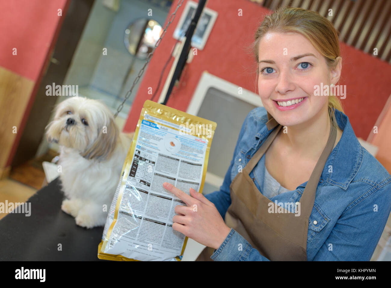 pet groomer and shop Stock Photo Alamy