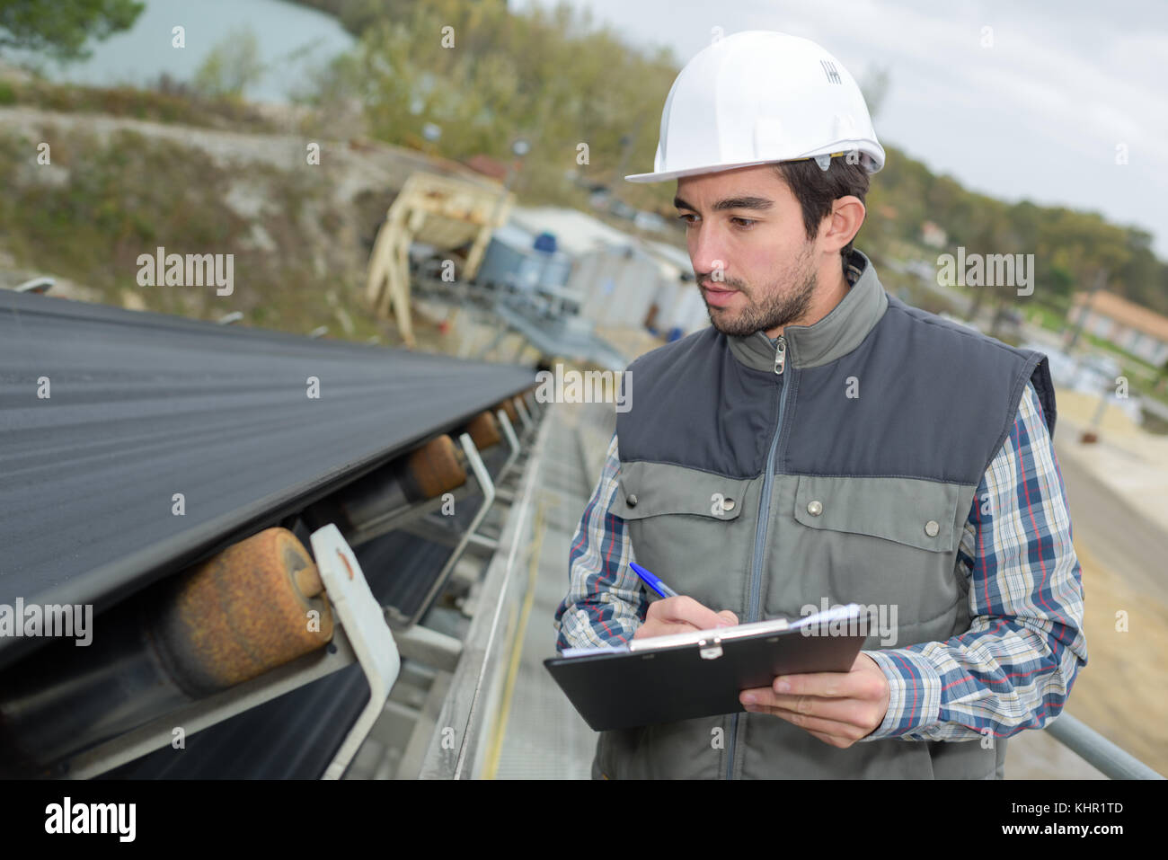 writing a report Stock Photo