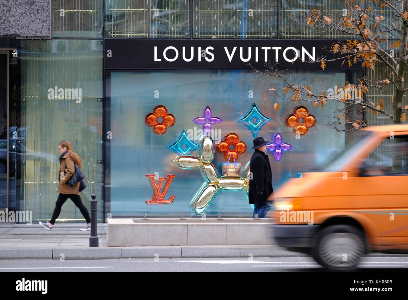 Warsaw, Poland. 11 February 2018. Louis Vuitton Store. Handbags For Women,  Combining Classic Style, Timeless Design, And The Highest Quality Stock  Photo, Picture and Royalty Free Image. Image 104683925.