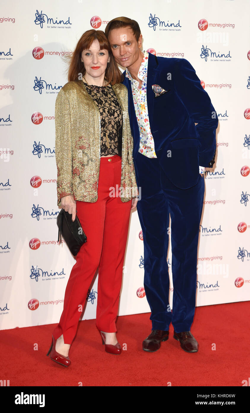 Photo Must Be Credited ©Alpha Press 079965 13/11/2017 Kacey Ainsworth Virgin Money Giving Mind Media Awards 2017 Odeon Leicester Square London Stock Photo