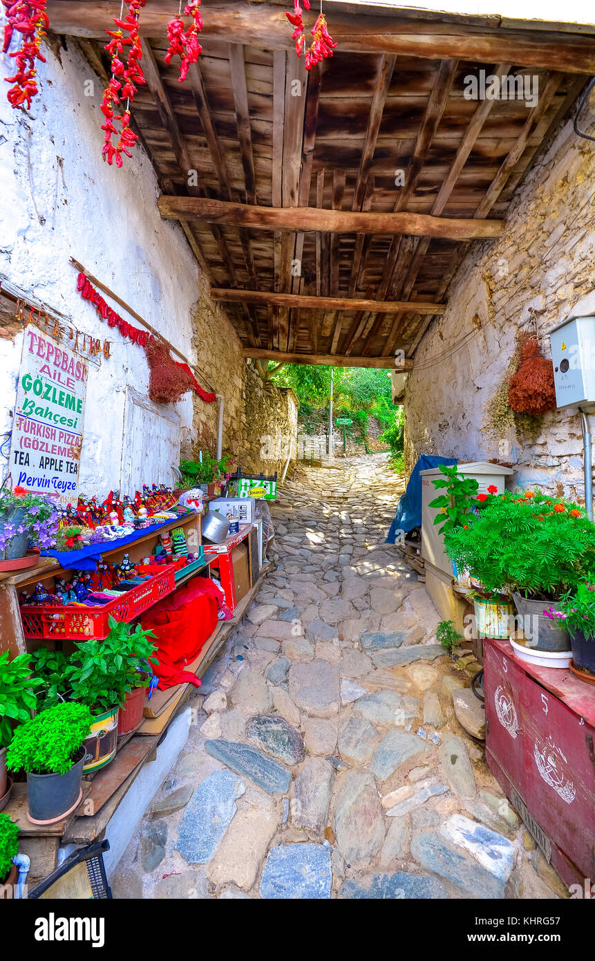 Traditional village of Sirince (greek Kirkintzes) near Izmir, Turkey Stock Photo