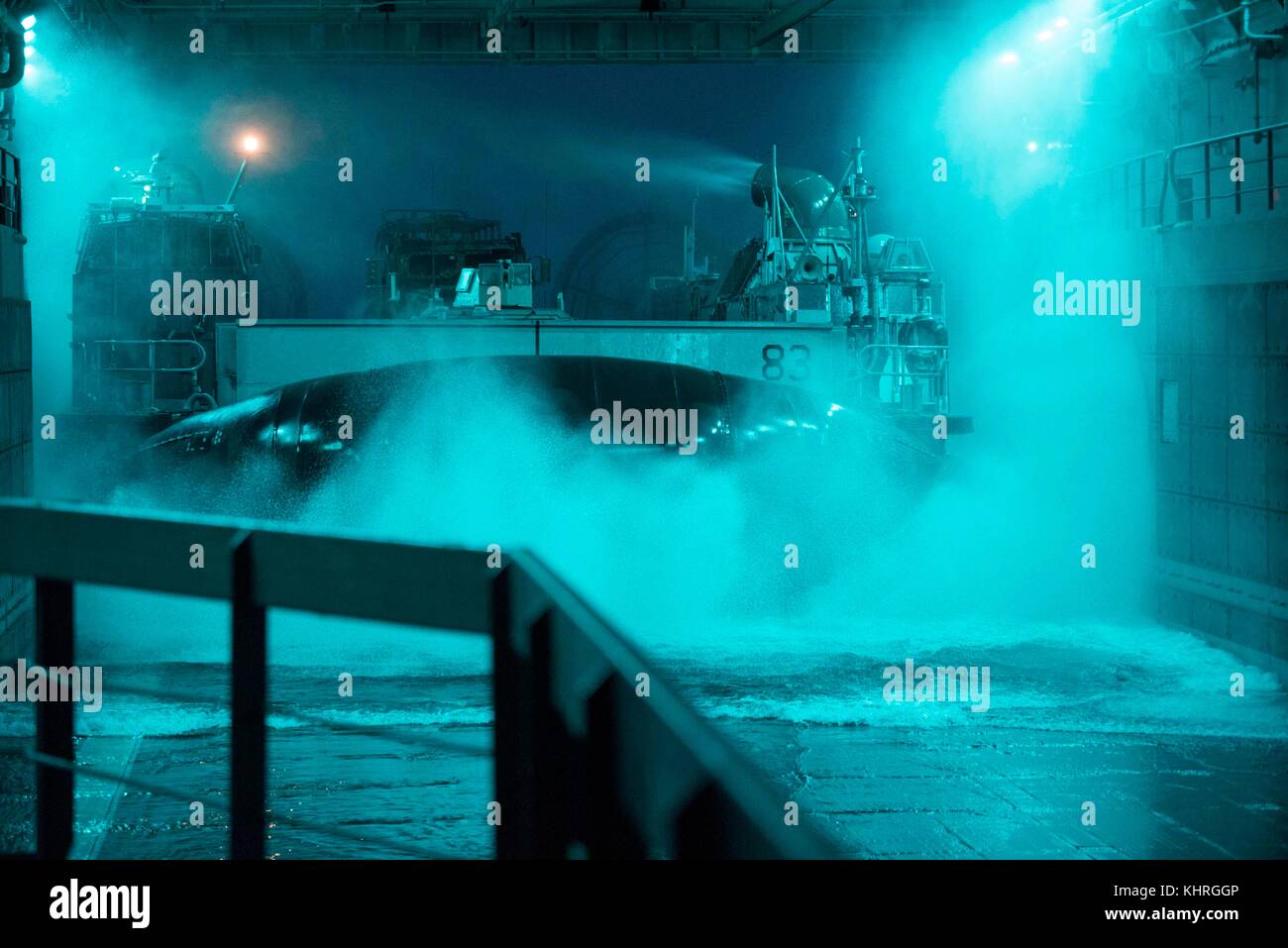 Landing Craft Air Cushion Stock Photo Alamy