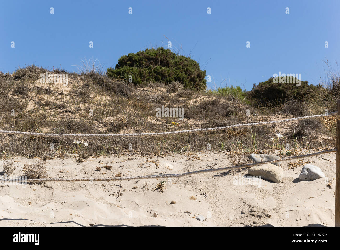 Playa of Sant Tomas - Menorca - Spain Stock Photo