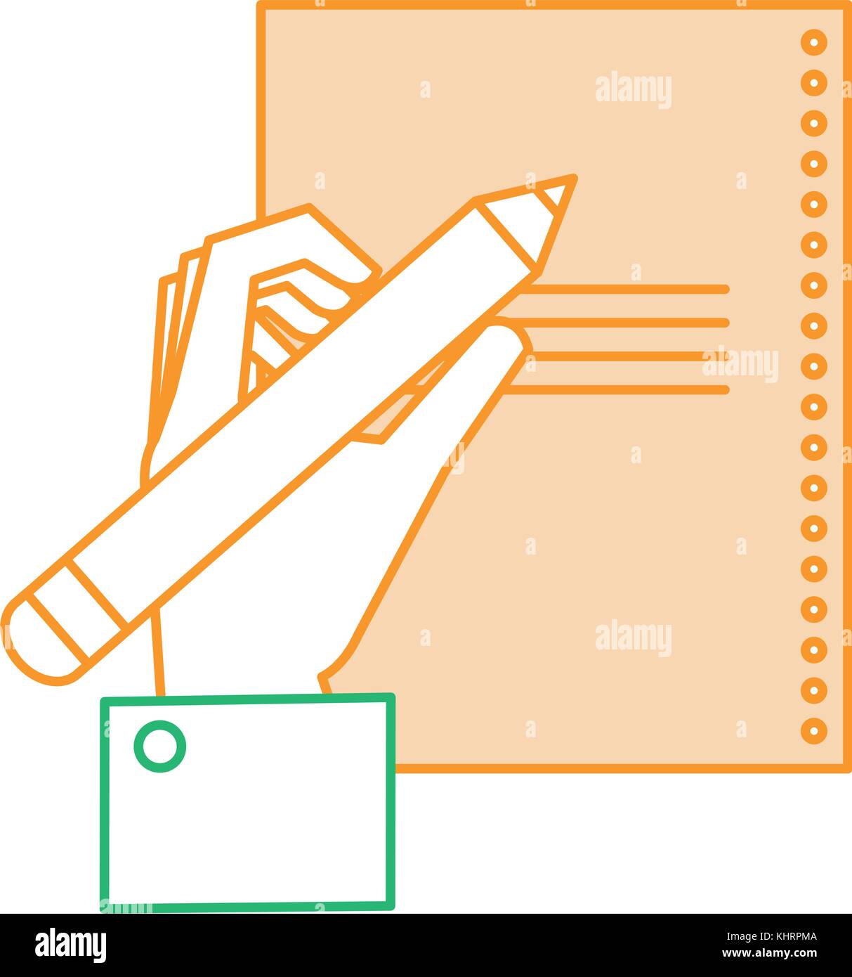 hand human writing icon Stock Vector Image & Art - Alamy