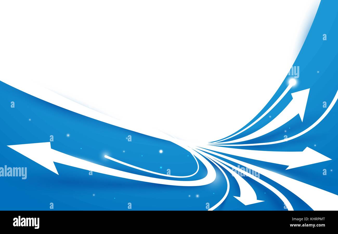Abstract blue and white arrows line motion background vector design Stock Vector Image & Art Alamy