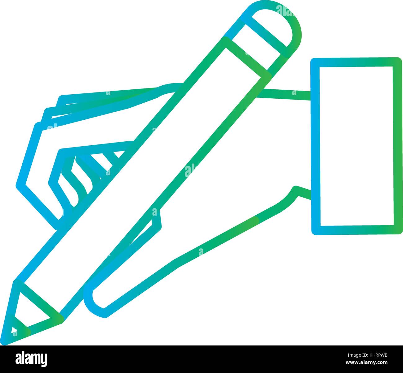 hand human writing icon Stock Vector Image & Art - Alamy