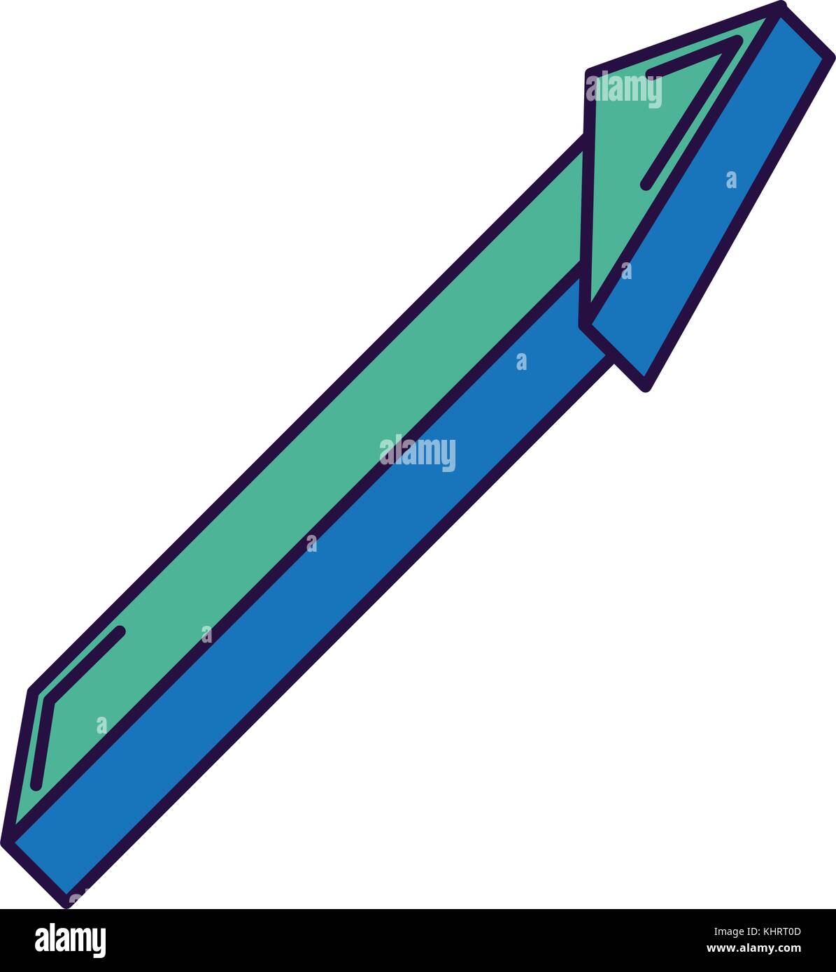 direction arrow isolated icon Stock Vector Image & Art - Alamy