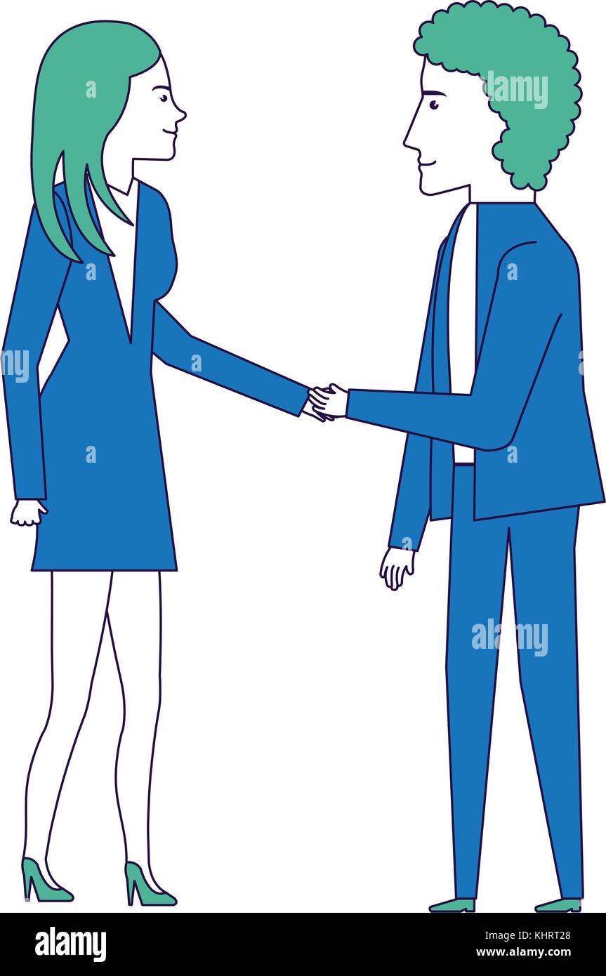 businesspeople talking avatars characters Stock Vector Image & Art - Alamy