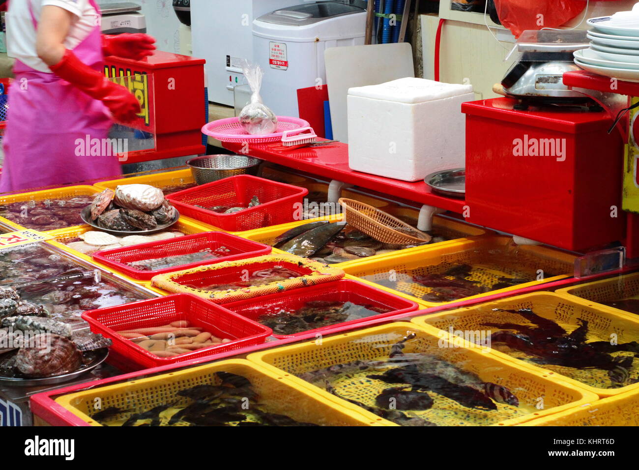Jagalchi Fish Market in Busan, South Korea Stock Photo Alamy