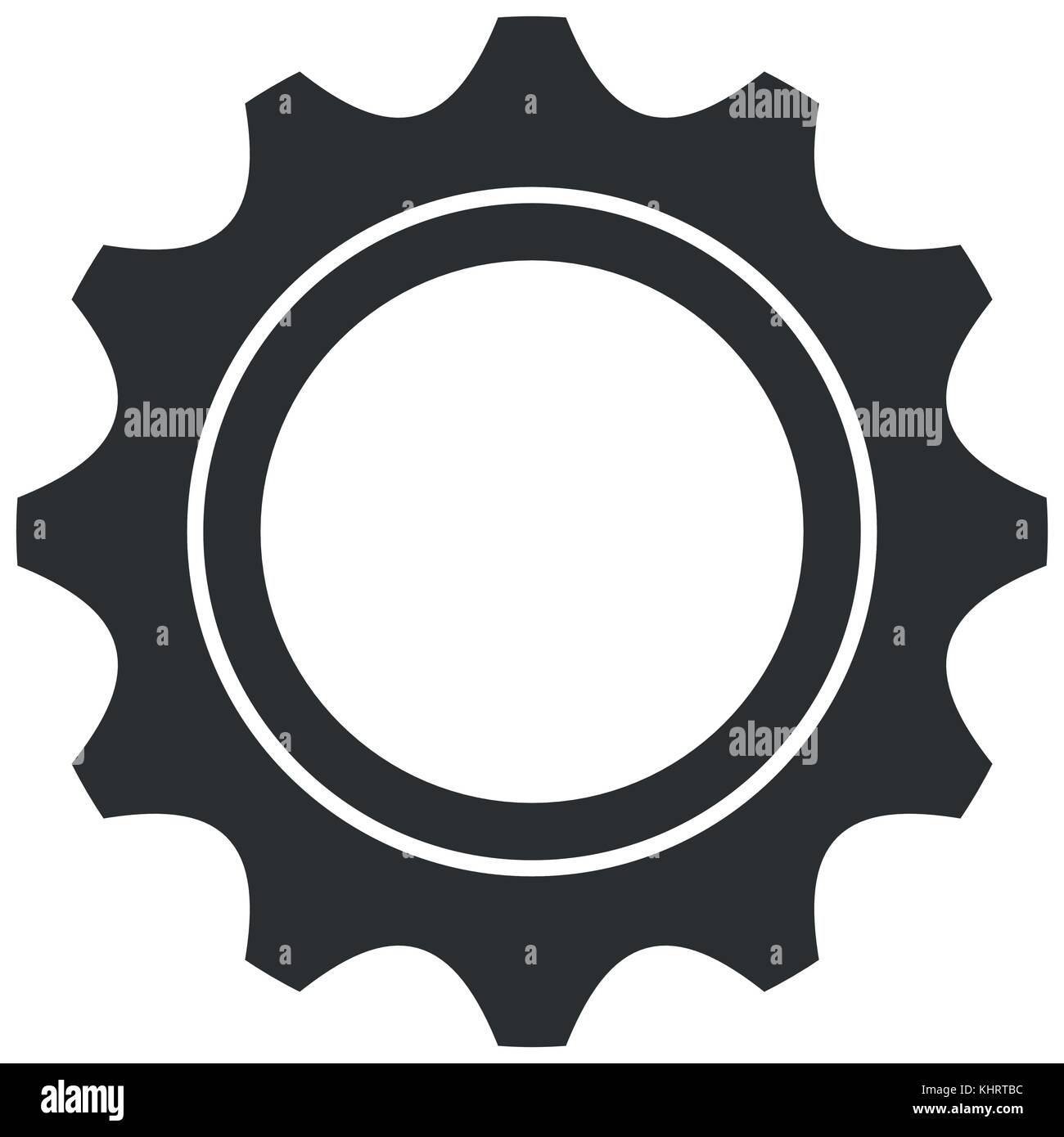 gear machine isolated icon Stock Vector Image & Art - Alamy