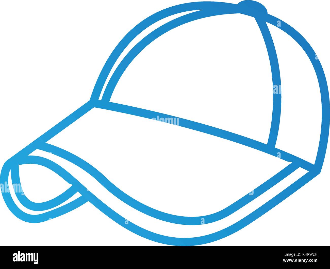 sport baseball cap fashion accessory protection vector illustration ...