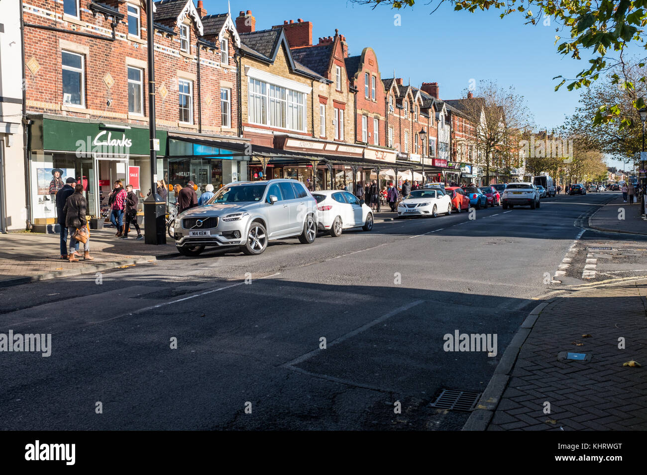 Lytham Town Centre, Lytham, Lancashire, UK Stock Photo - Alamy