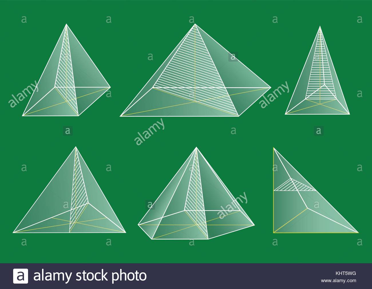 Shape Pyramids Tetrahedron Pyramid Stock Photos & Shape Pyramids ...