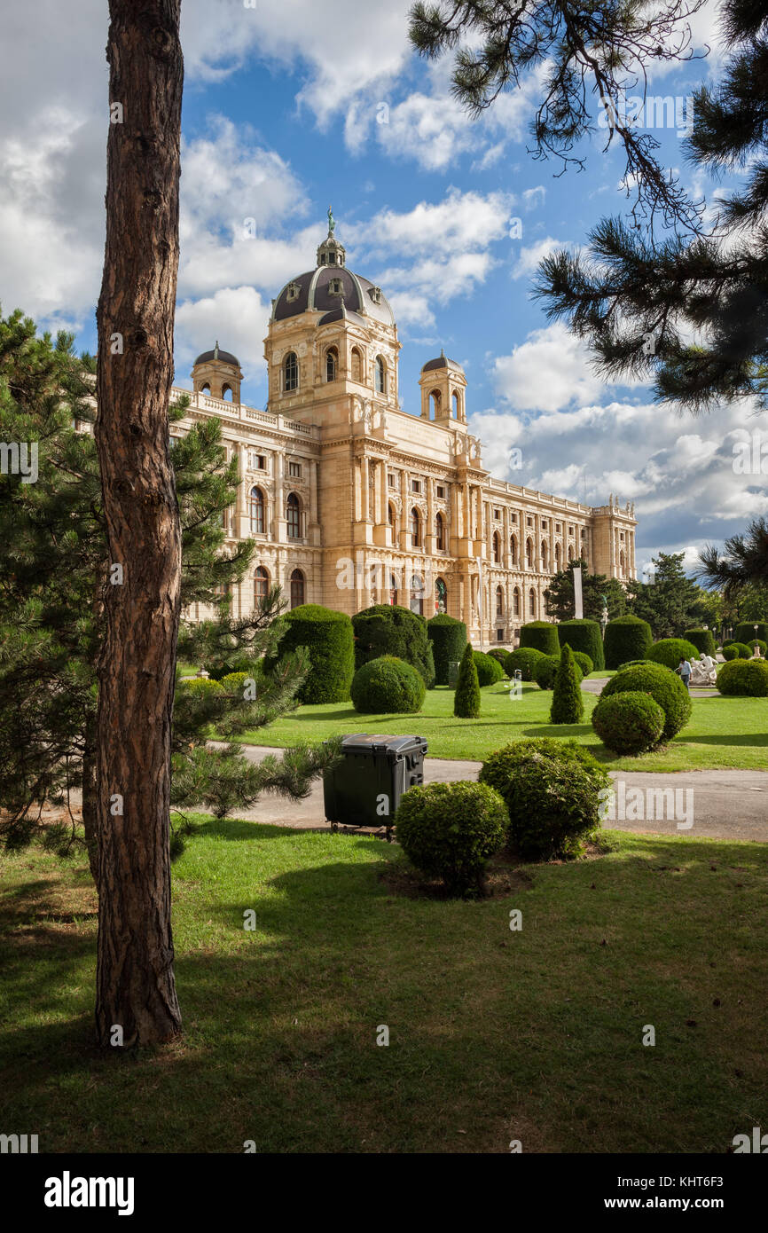 Museum of Natural History Vienna (Naturhistorisches Museum Wien), 19th century palace in city of Vienna, Austria Stock Photo