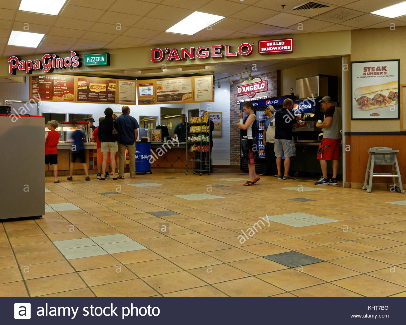 Highway Rest Stop Usa Stock Photos & Highway Rest Stop Usa Stock Images