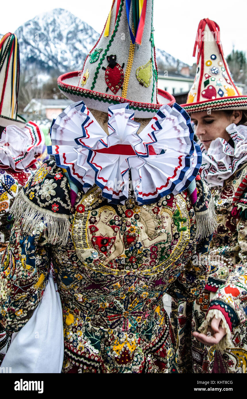 Experience the legendary Aussee Carnival in Austria: traditional carnival  costumes and customs are the hallmarks of this fantastic event in February  Stock Photo - Alamy