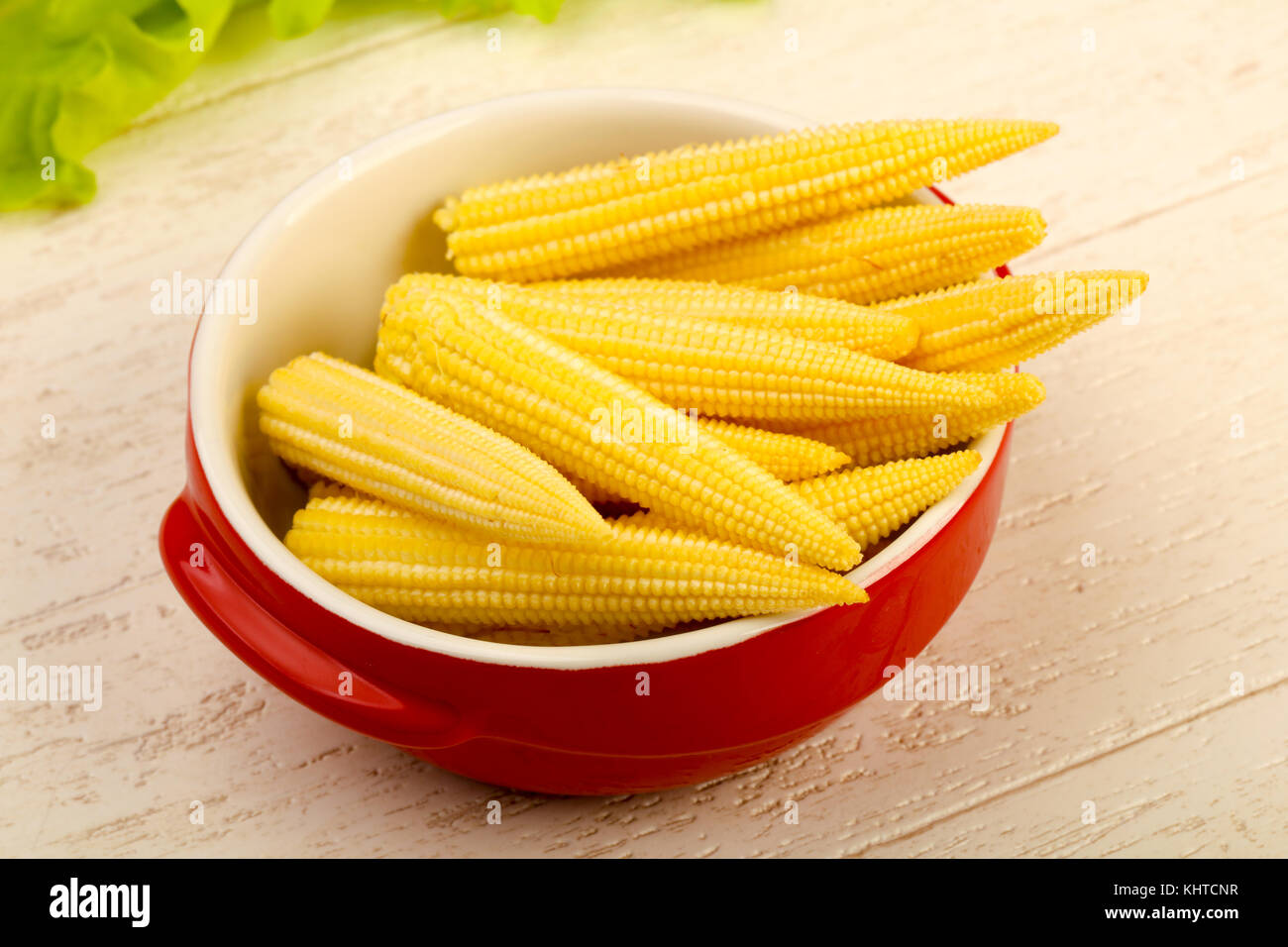 Young raw baby corn Stock Photo Alamy