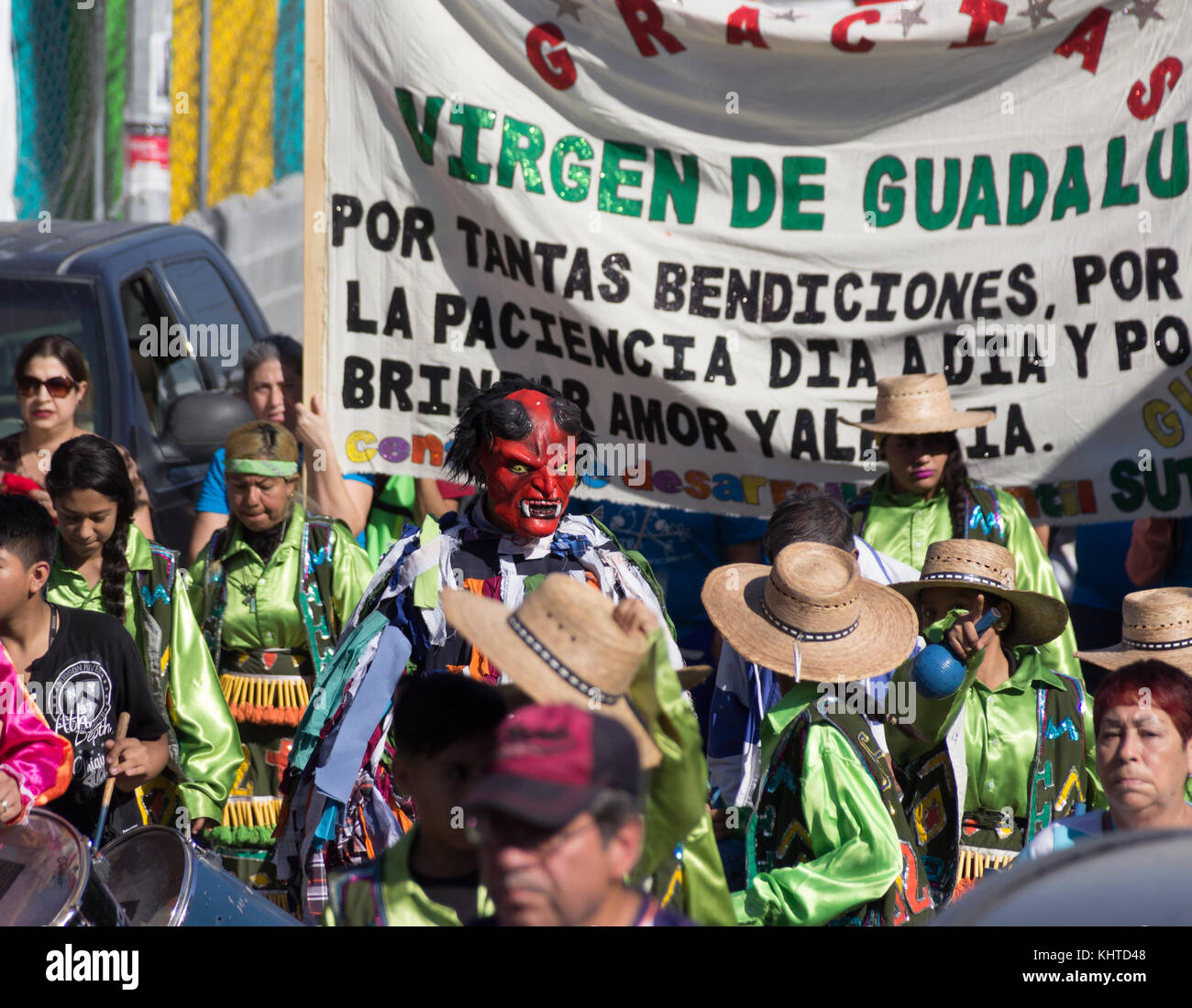 Matachin MONTERREY, NUEVO LEON / MEXICO - 18 12 2017: Mexican traditional ...