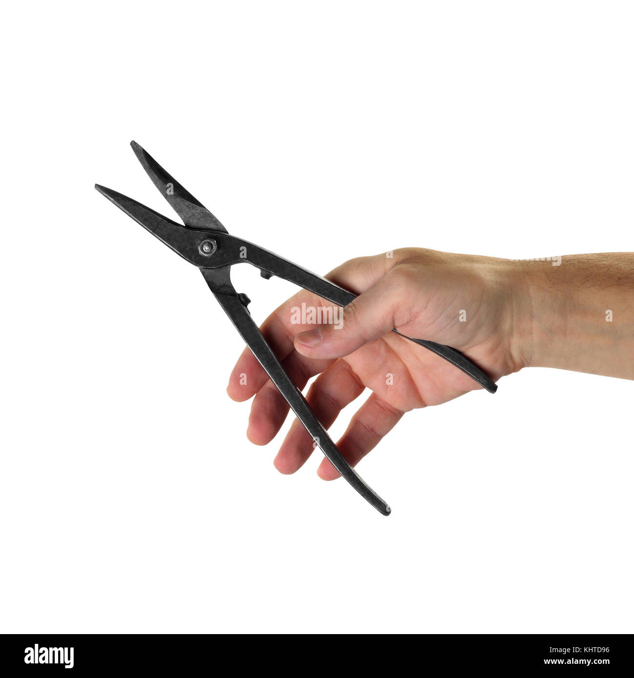 Vintage Metal Cutting Scissors On Wooden Stock Photo 2268010861