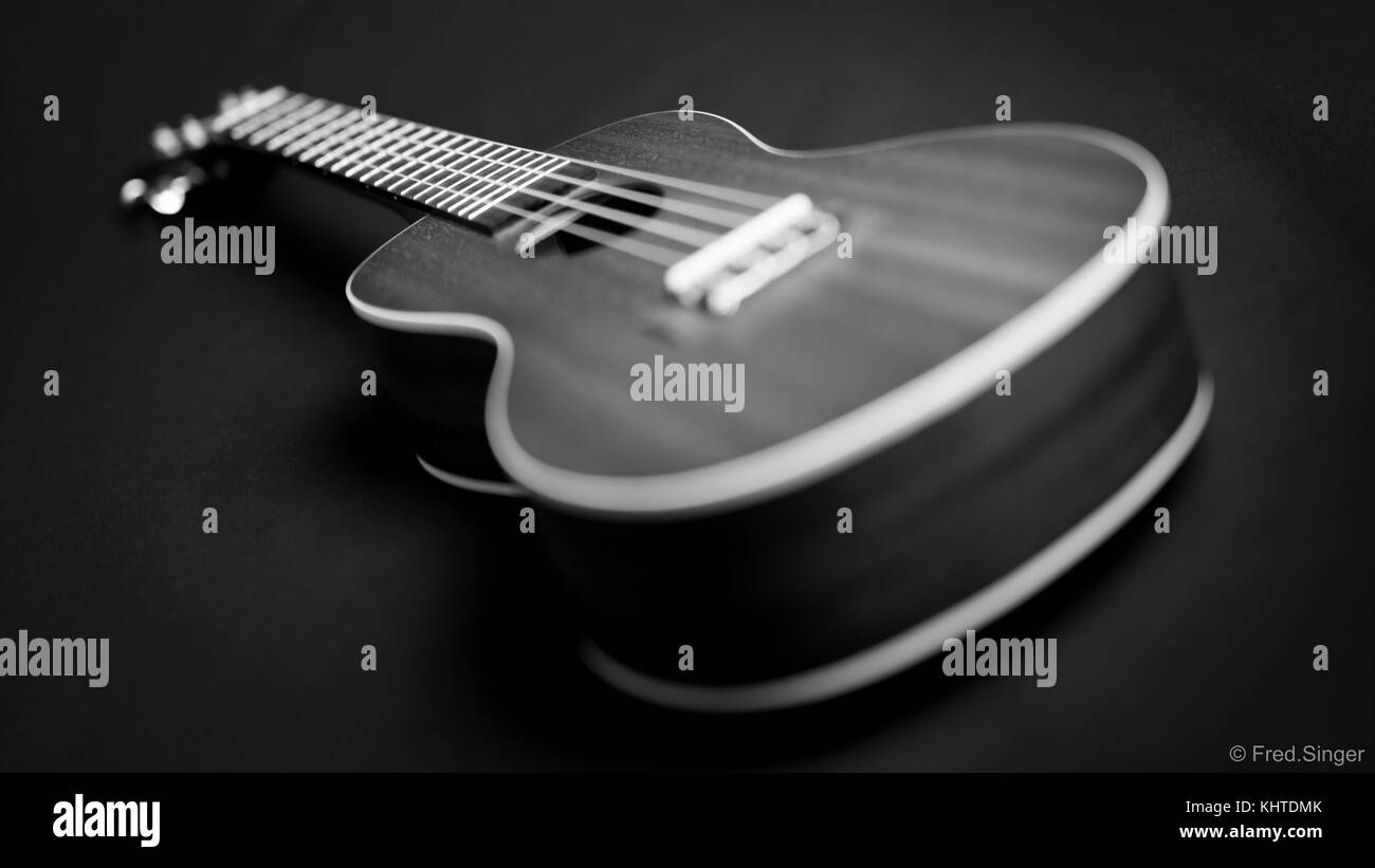 guitar and ukulele Stock Photo Alamy