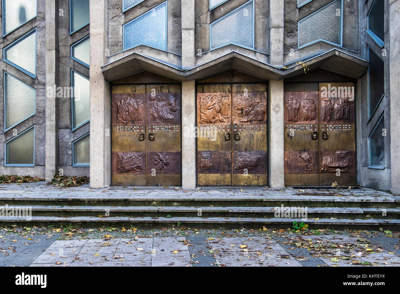 BerlinHansaviertel,Catholic Parish Church of St. Ansgar.Modern