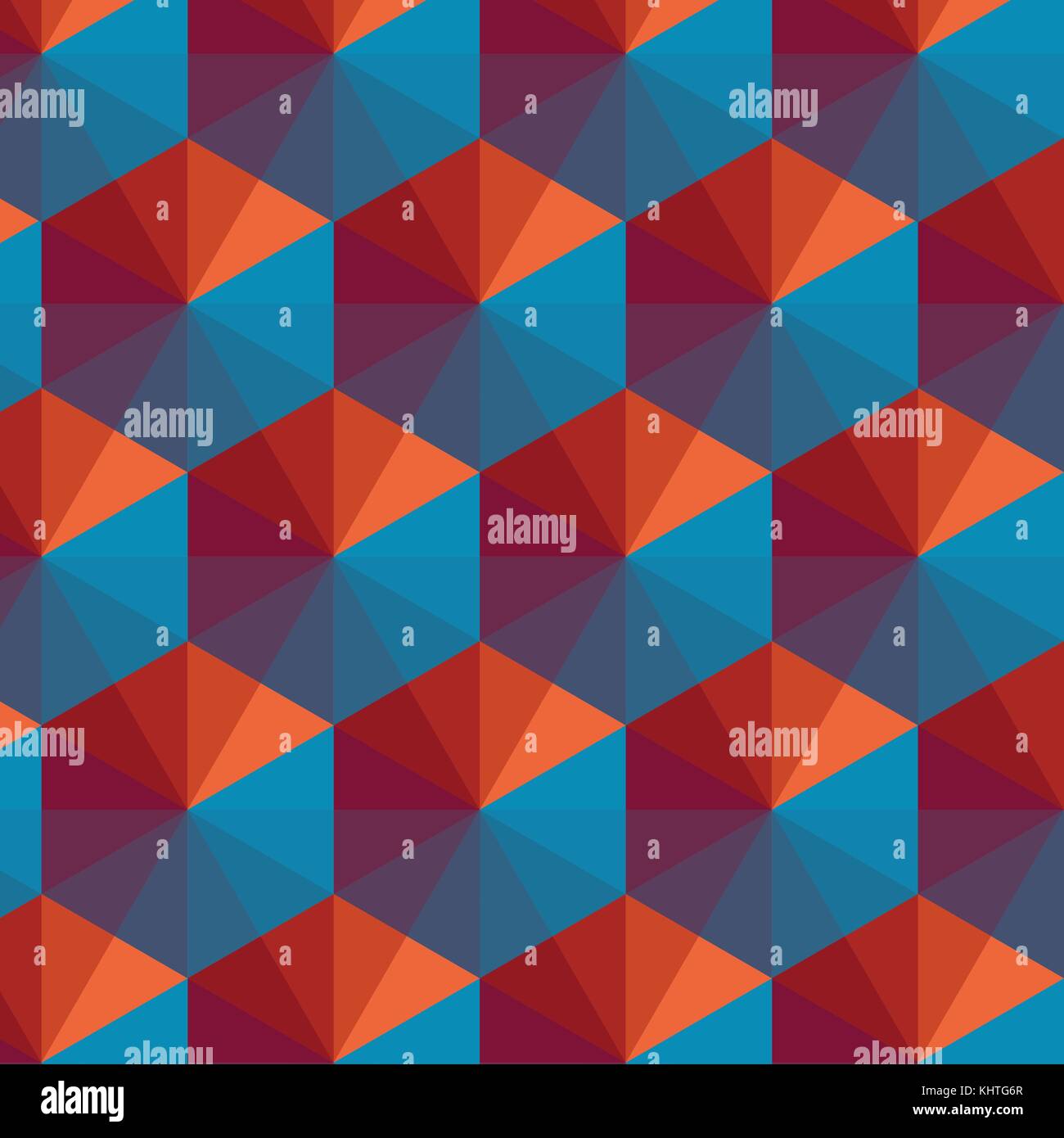 Geometric Triangle Pattern Background - Vector Illustration Stock ...