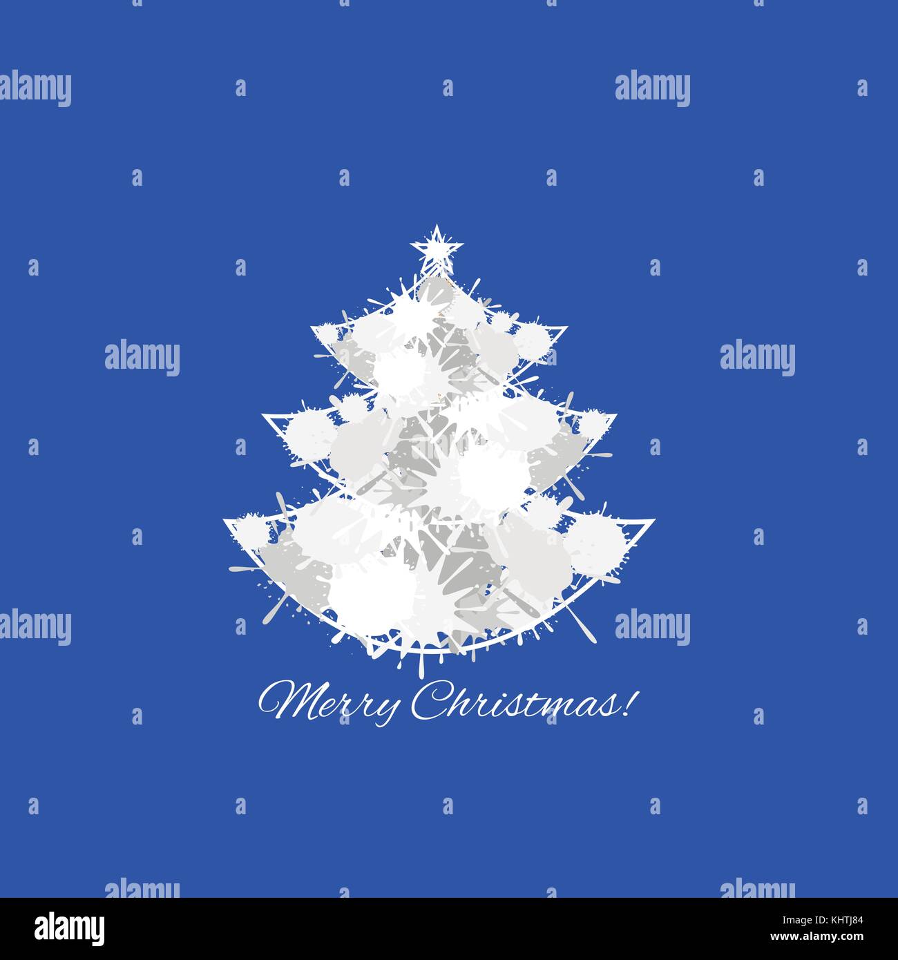 Merry Christmas illustration Stock Vector Image & Art Alamy