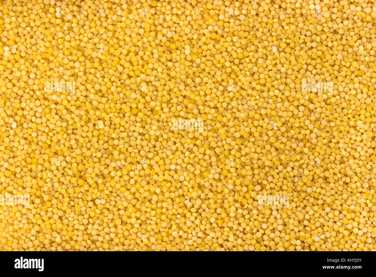 Israeli couscous texture. Ptitim background Stock Photo