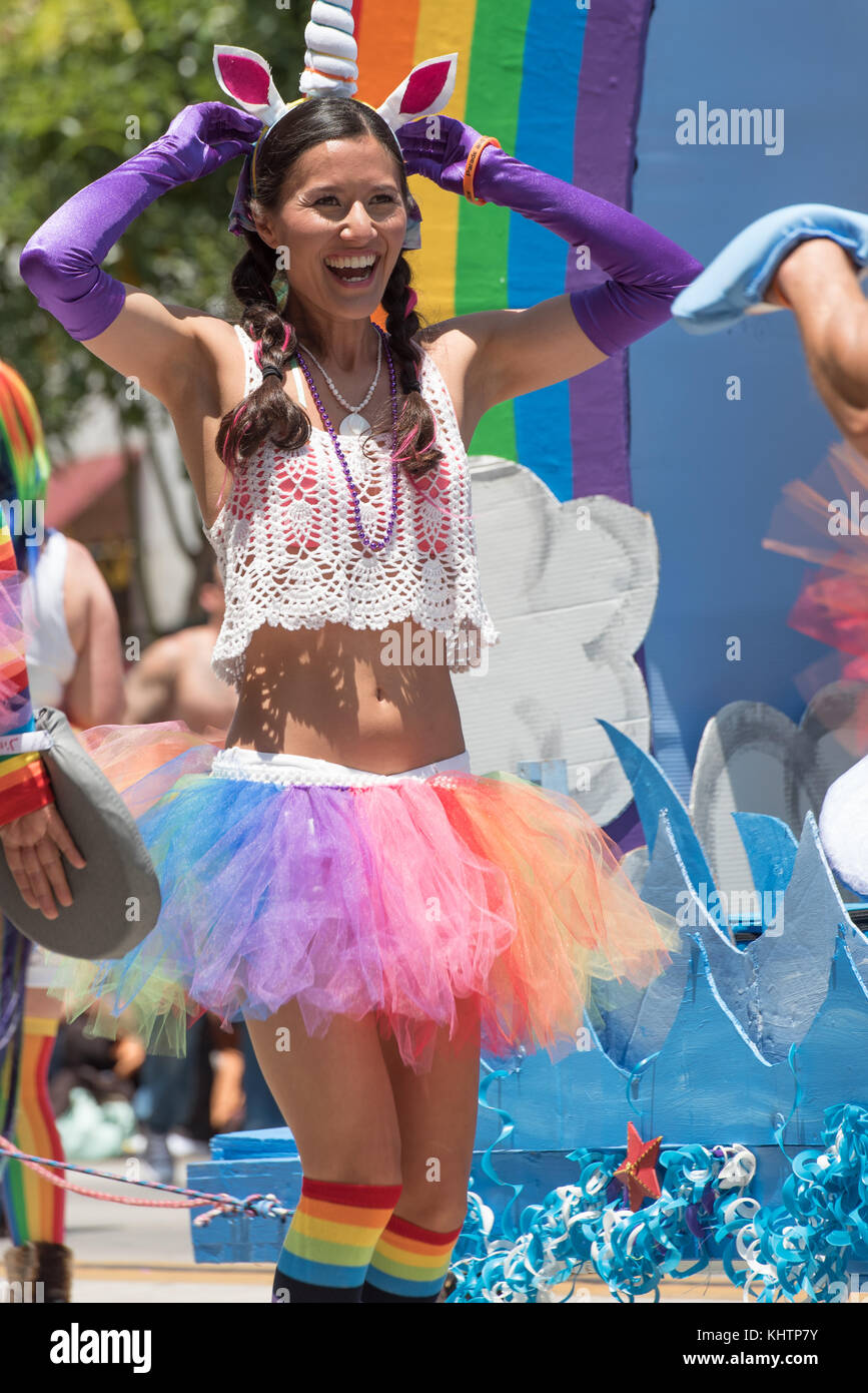 Summer Solstice Parade, Santa Barbara, 2017 Stock Photo Alamy
