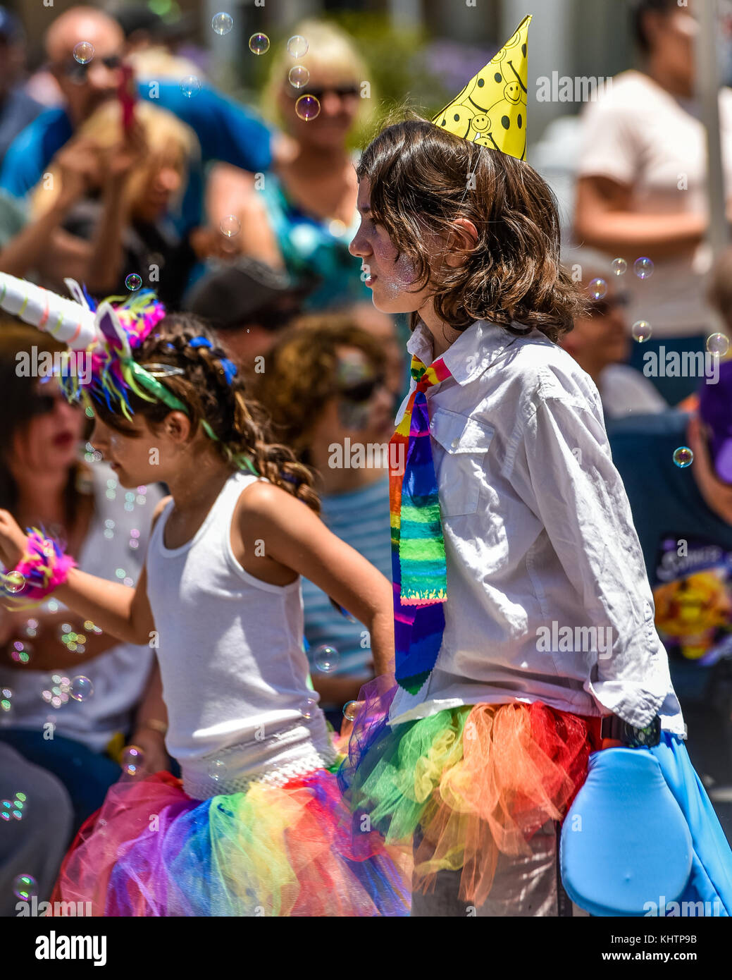 Summer Solstice Parade, Santa Barbara, 2017 Stock Photo