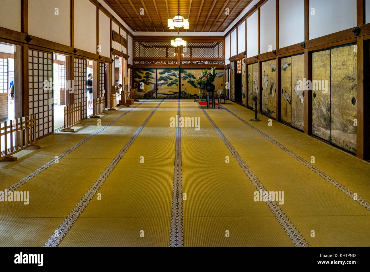 Ohiroma Room Traditional Japanese Room with Tatami Stock Photo Alamy