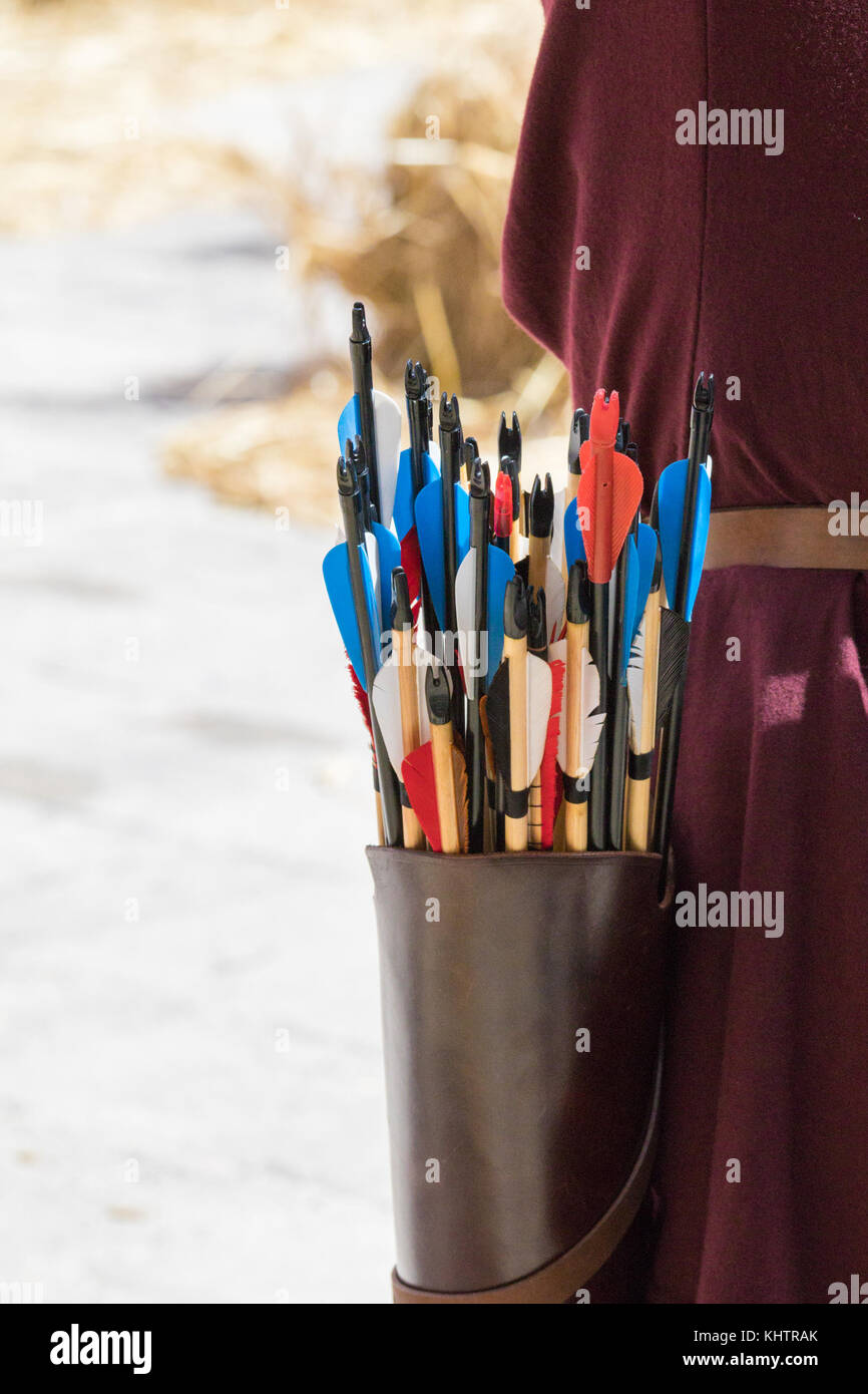 quiver of arrows Stock Photo Alamy
