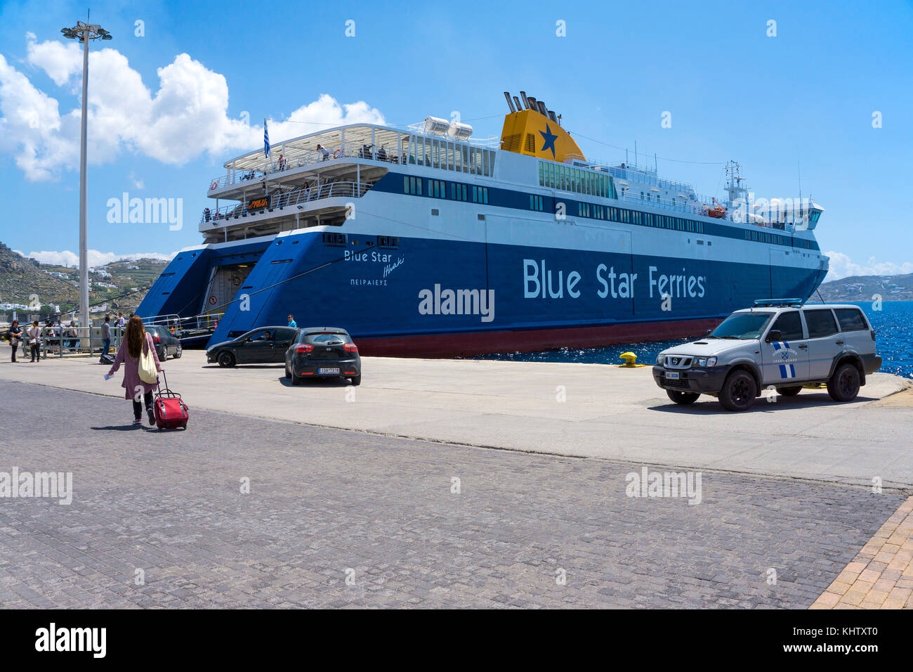 Blue star ferries hi-res stock photography and images - Alamy