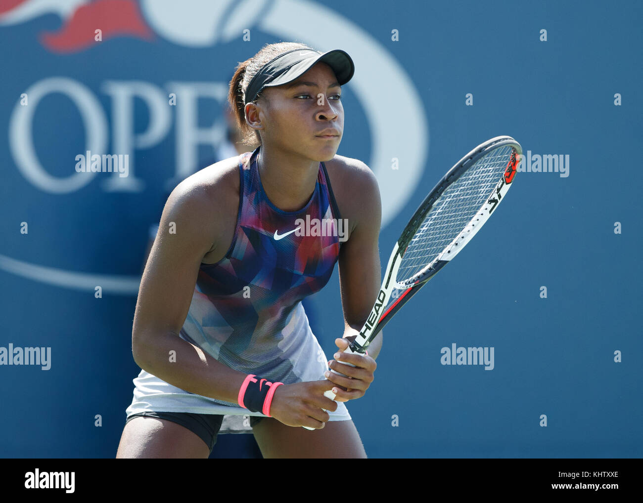 American junior tennis hi-res stock photography and images - Alamy