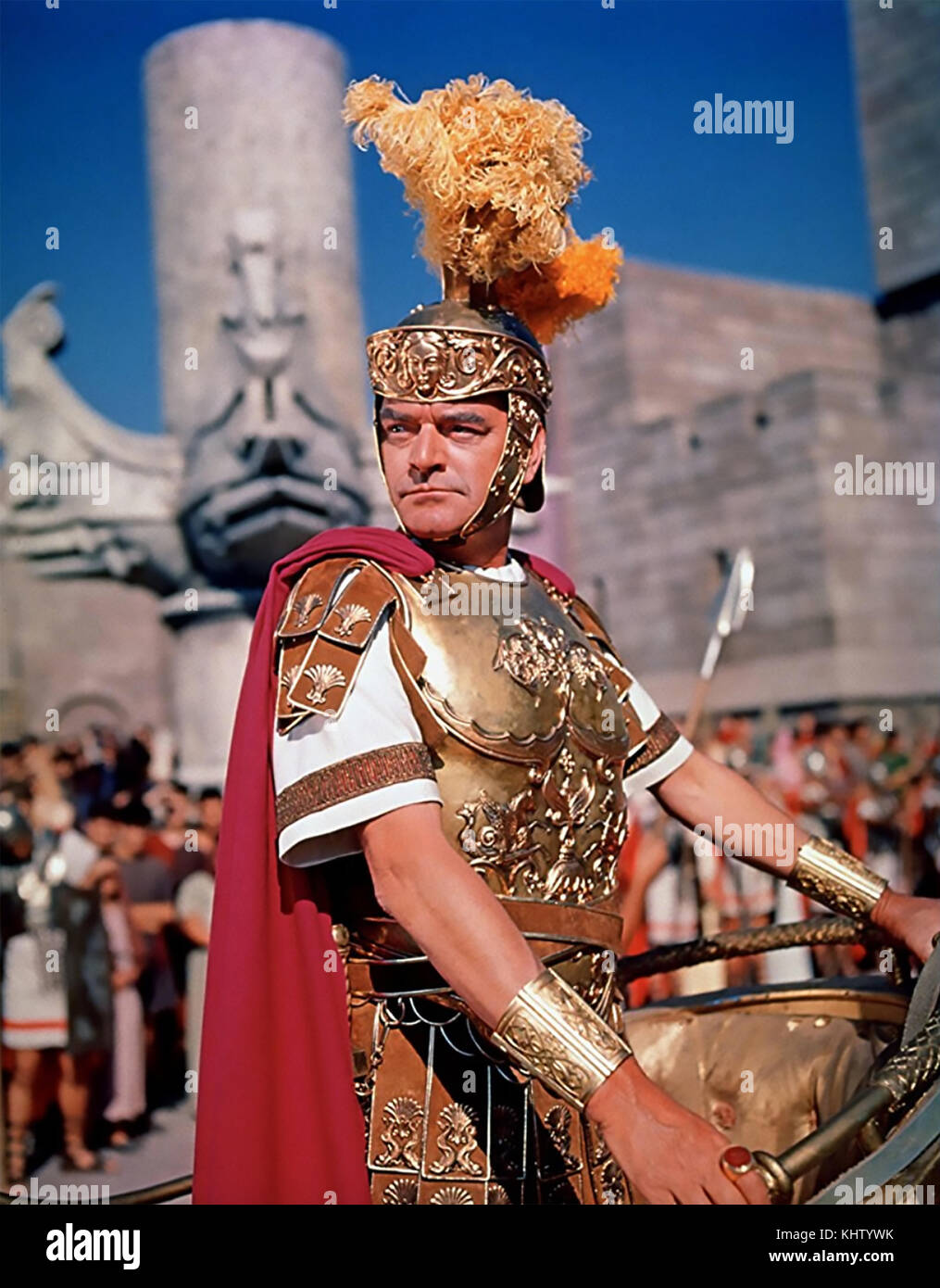 BENHUR 1959 MGM film with Jack Hawkins as Quintus Arrius Stock Photo Alamy