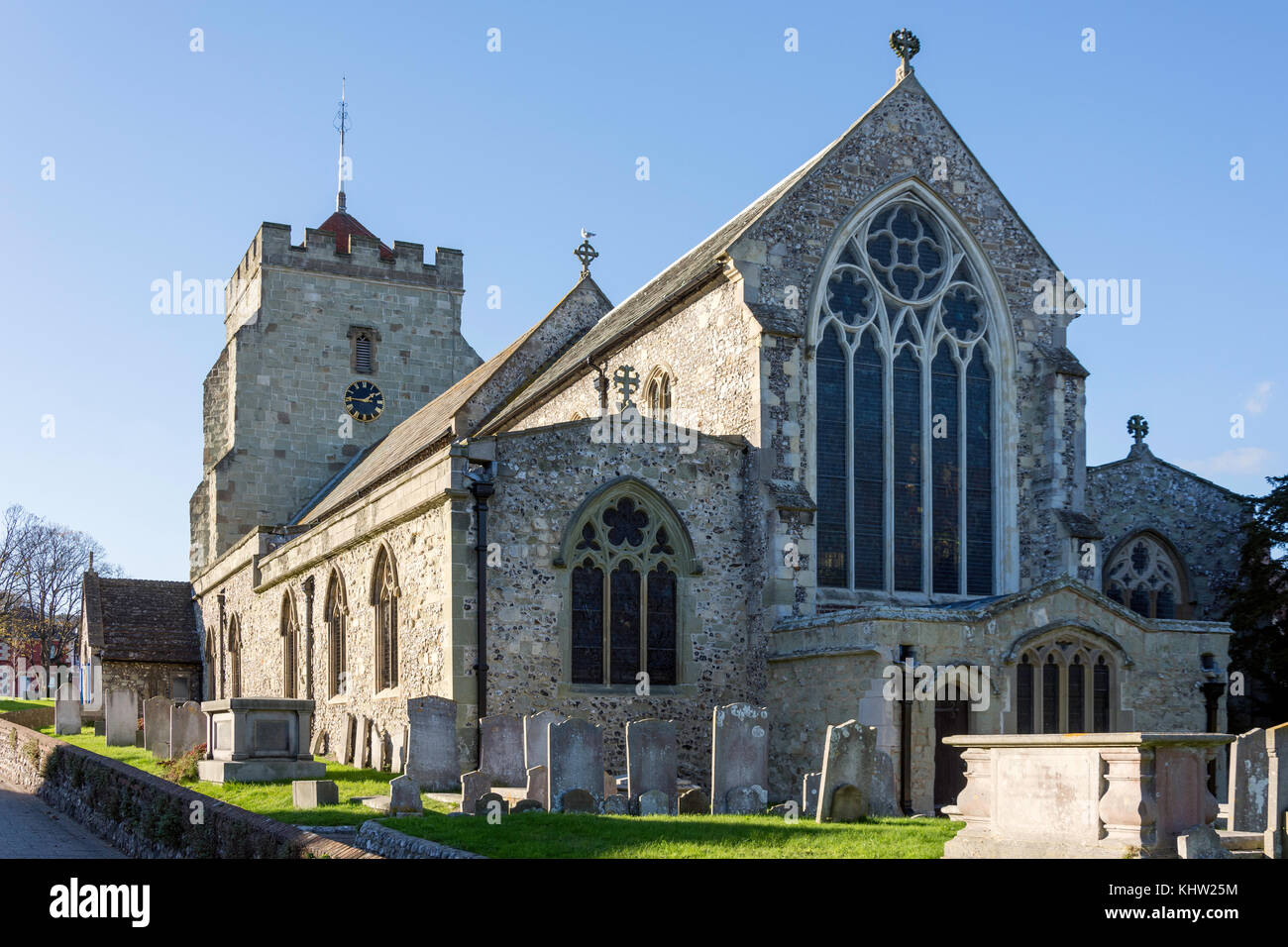 St mary the virgin church eastbourne hires stock photography and