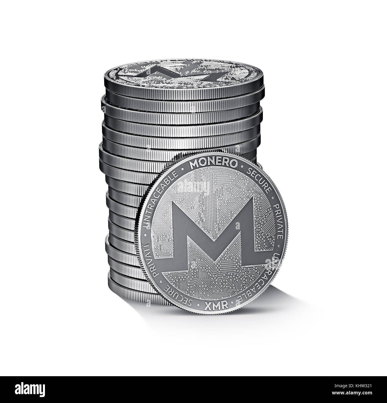 Monero cryptocurrency hi-res stock photography and images - Alamy