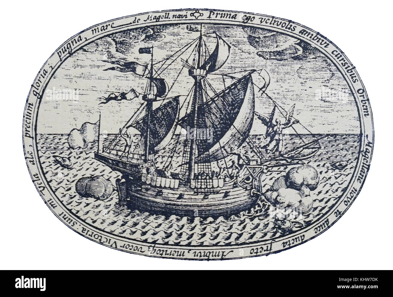 Image of MAGELLAN'S VITTORIA, 1522. The 'Vittoria,' The Only One
