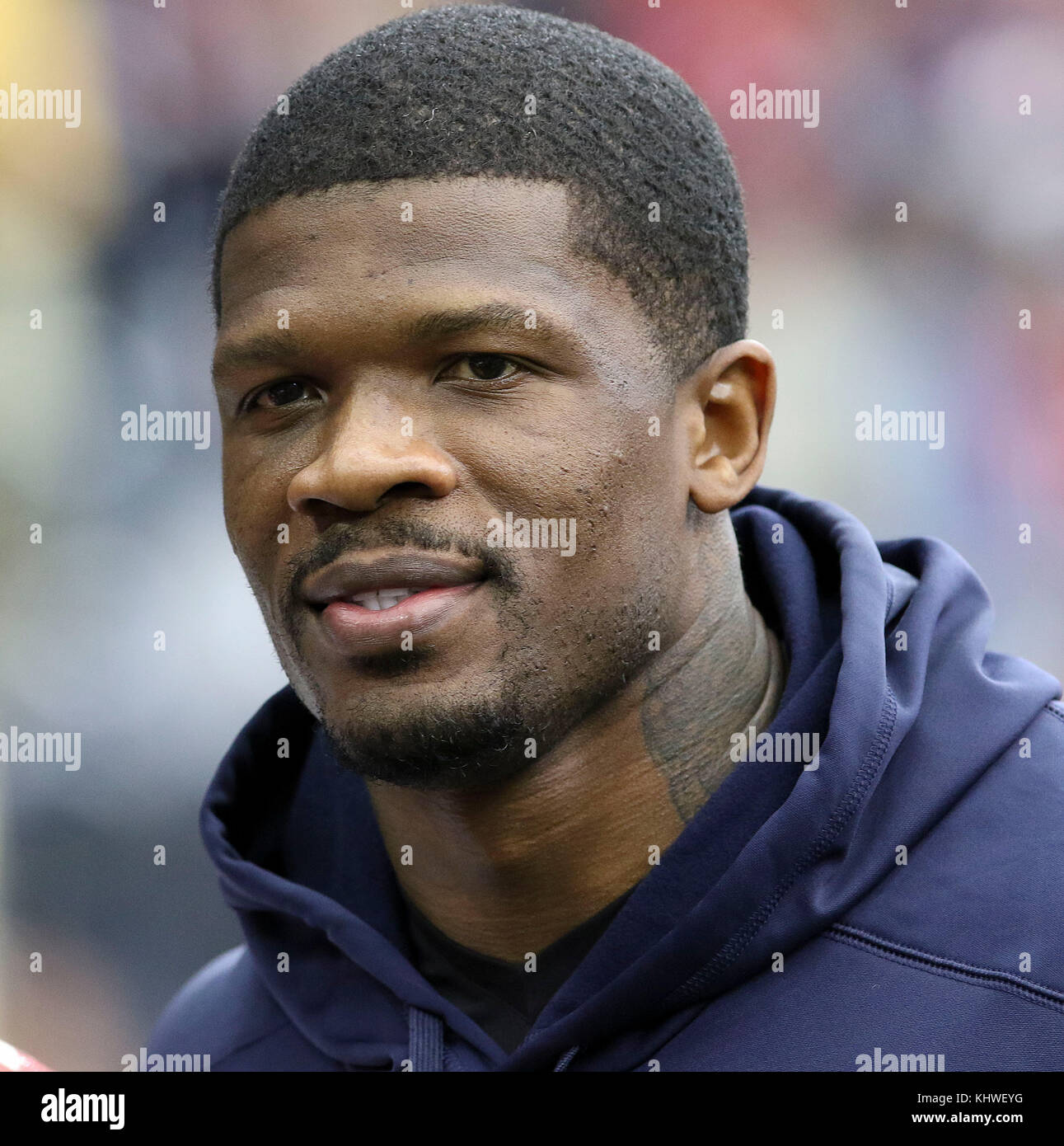 Houston, TX, USA. 19th Nov, 2017. Former Houston Texans wide receiver