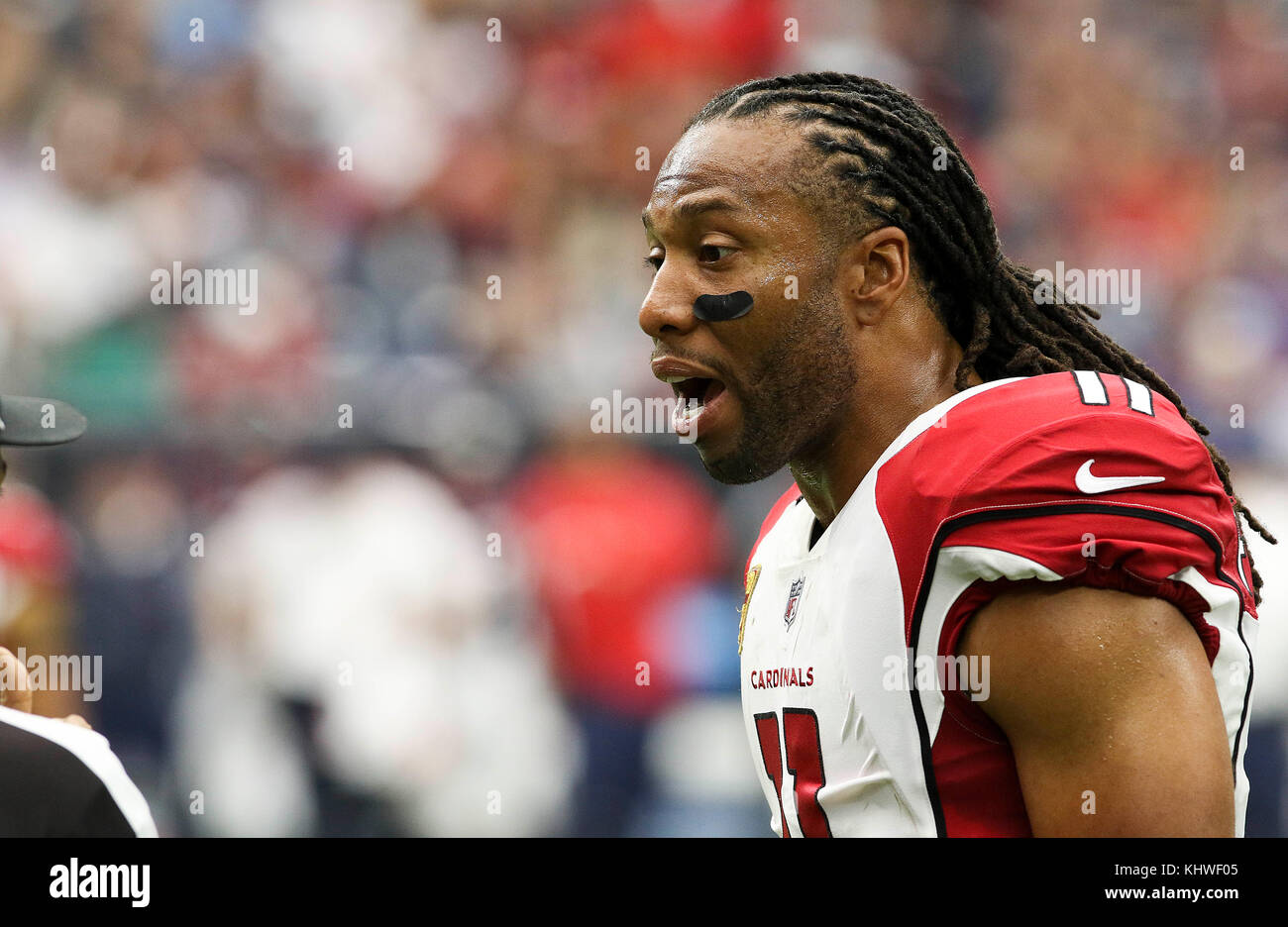 27 November 2008: Wide receiver (11) Larry Fitzgerald of the Arizona  Cardinals' jersey sits in the locker room before the Philadelphia Eagles  48-20 victory over the Cardinals at Lincoln Financial Field in