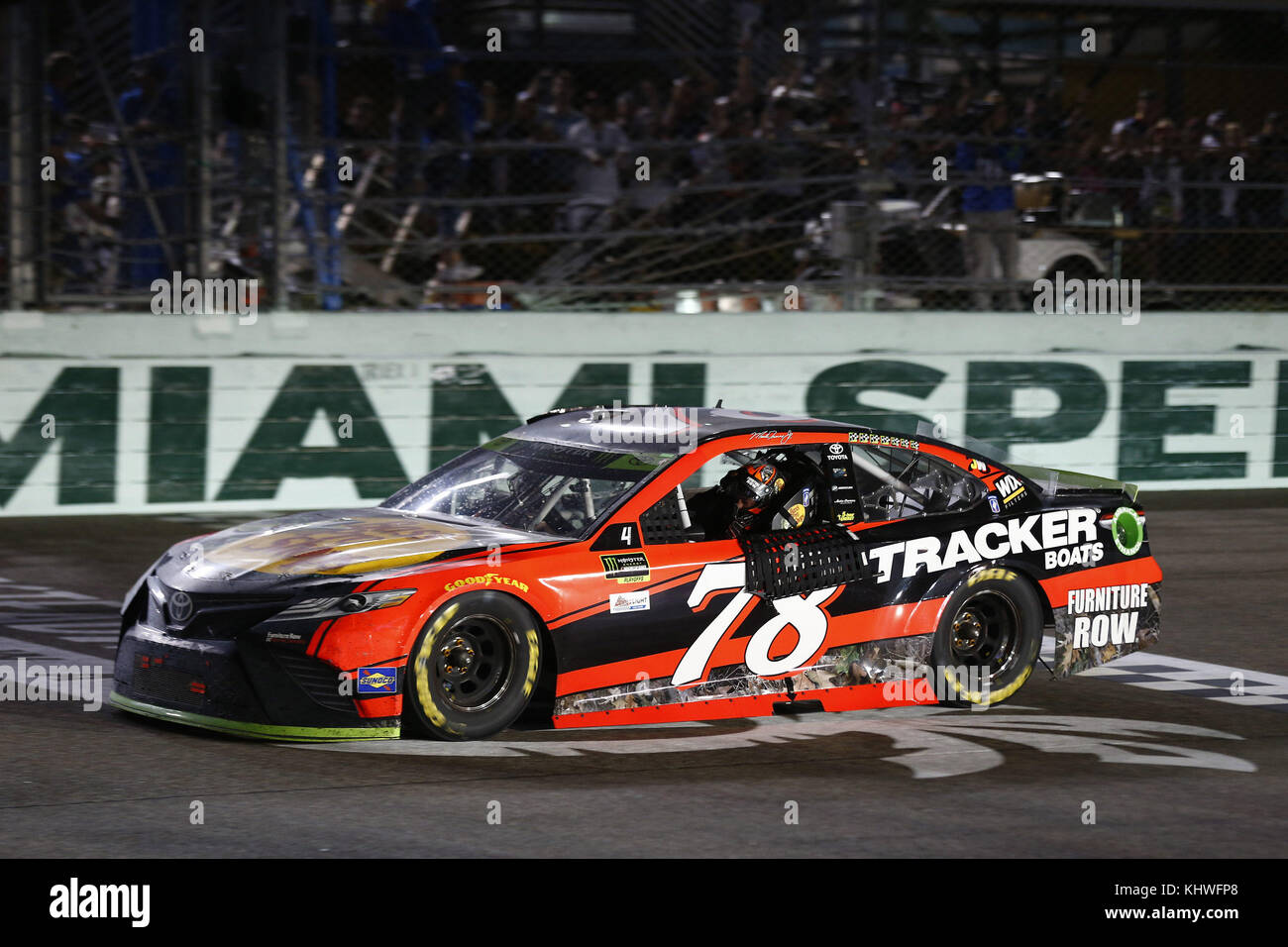 Homestead, Florida, USA. 19th Nov, 2017. Martin Truex Jr (78