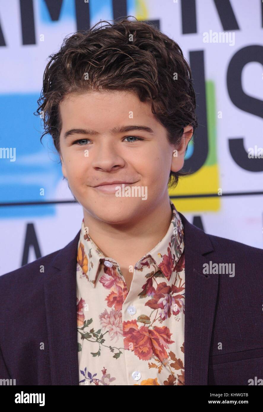 Los Angeles, CA, USA. 19th Nov, 2017. Gaten Matarazzo at arrivals for 2017 American Music Awards (AMAs) - Arrivals, Microsoft Theater, Los Angeles, CA November 19, 2017. Credit: Elizabeth Goodenough/Everett Collection/Alamy Live News Stock Photo