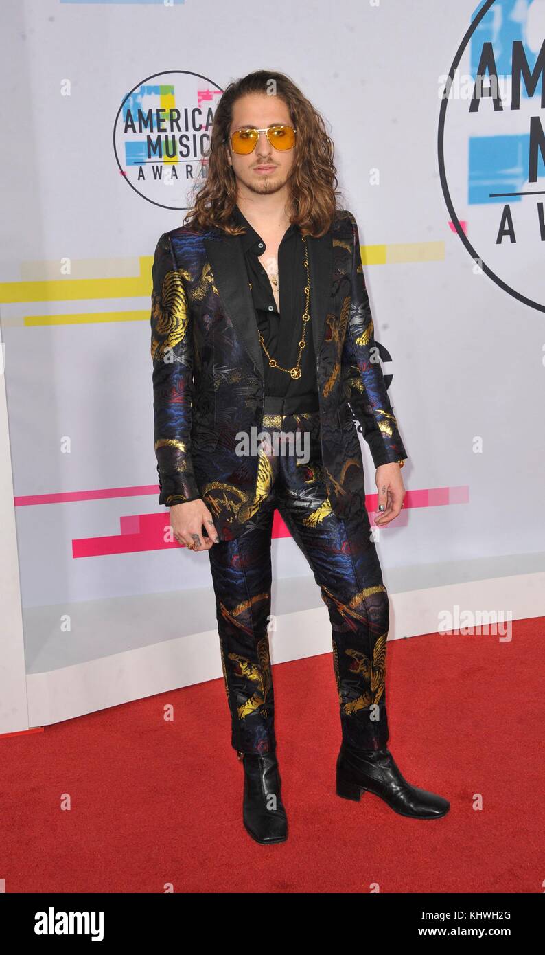 Los Angeles, CA, USA. 19th Nov, 2017. Watt at arrivals for 2017 American Music Awards (AMAs) - Arrivals 2, Microsoft Theater, Los Angeles, CA November 19, 2017. Credit: Elizabeth Goodenough/Everett Collection/Alamy Live News Stock Photo